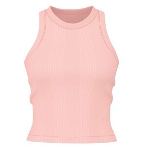 NWT! Victoria's Secret Light Pink Multi Ribbed Tank Top Size XL